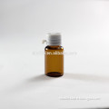 2ml amber oil bottle with tamper evident cap